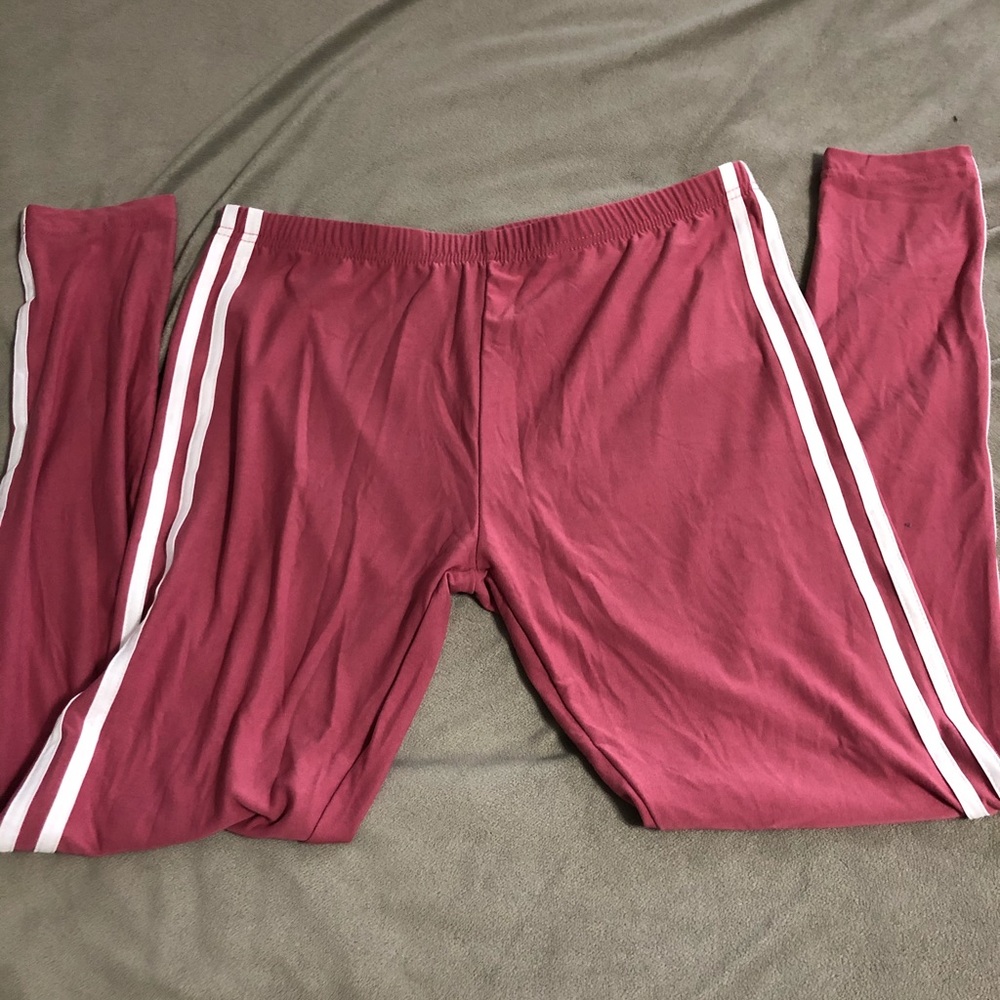 no boundaries pink leggings